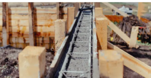 retaining wall concreting